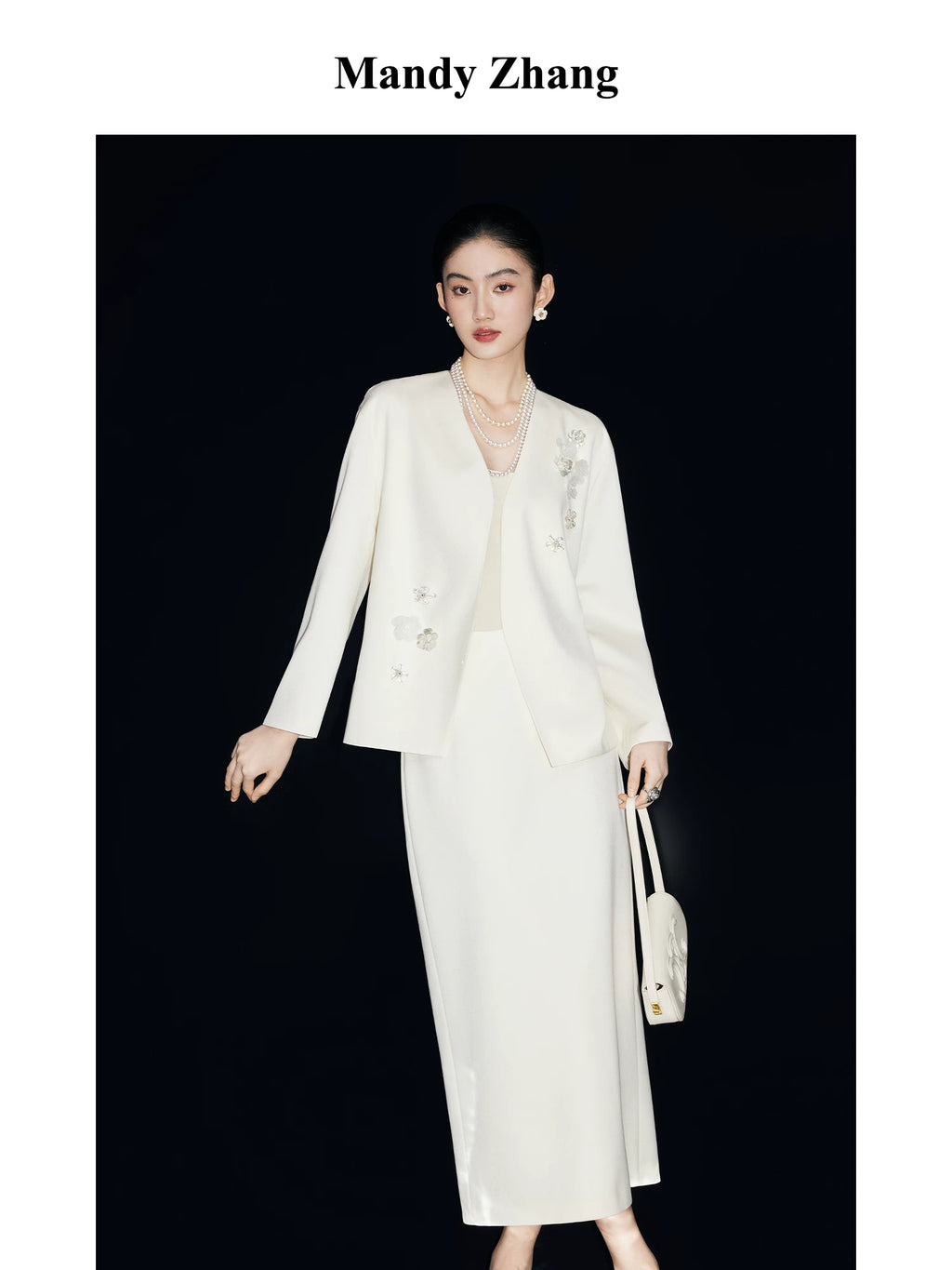 PEARLESCENT IVORY SUIT