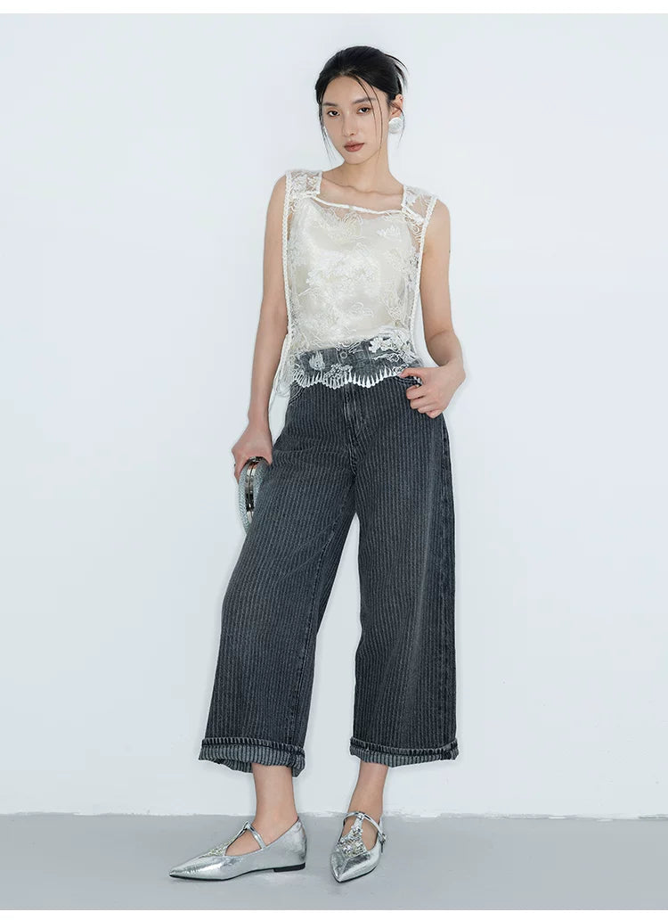 BEADED RIBBON VEST