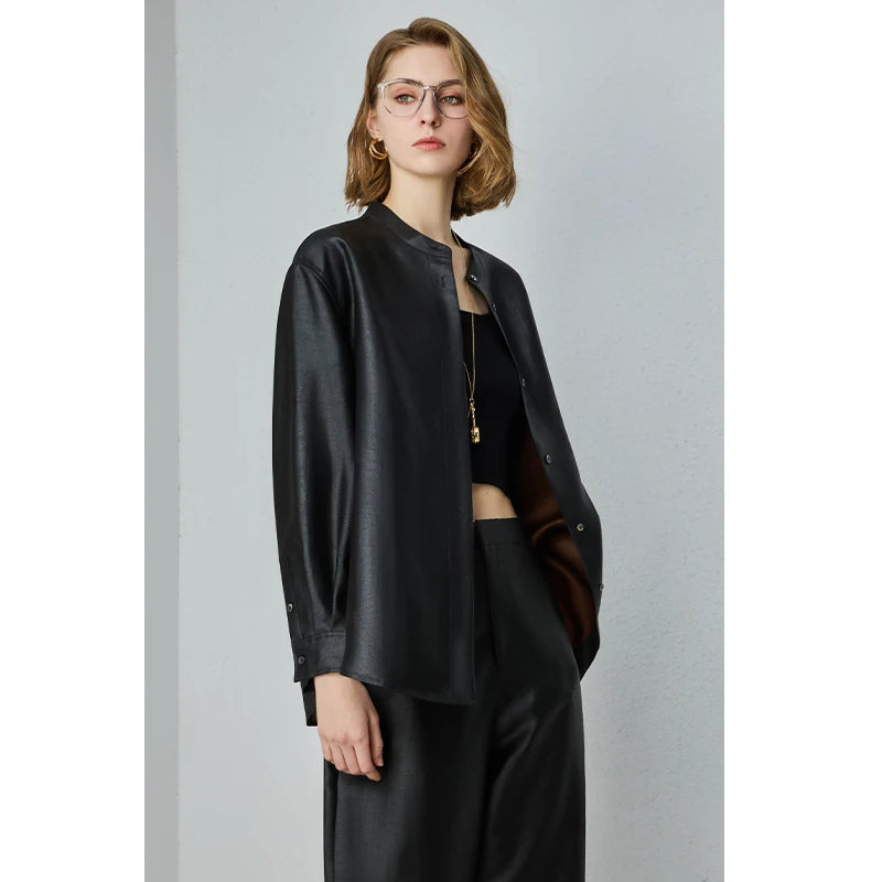 ANCIENT SATIN SHIRT