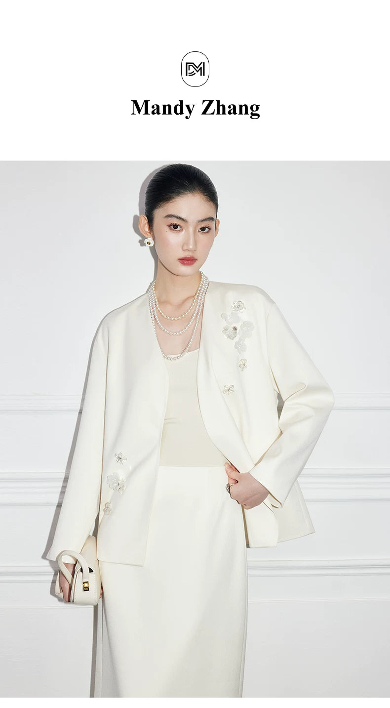 PEARLESCENT IVORY SUIT