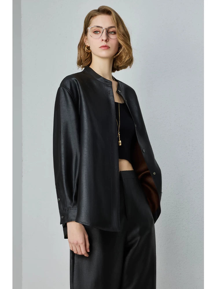 ANCIENT SATIN SHIRT